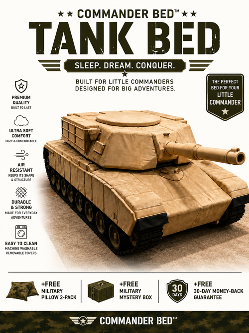 Commander Bed™ – Desert Adventure Tank