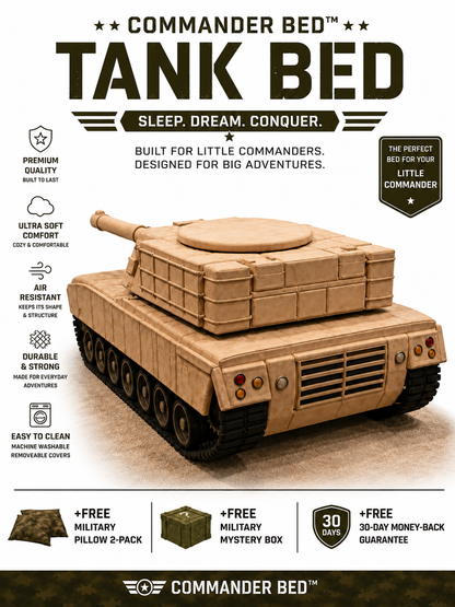 Commander Bed™ – Desert Adventure Tank