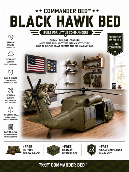 Commander Bed™ – Forest Rescue Helicopter