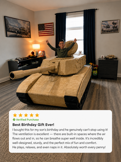Commander Bed™ – Woodland Adventure Tank