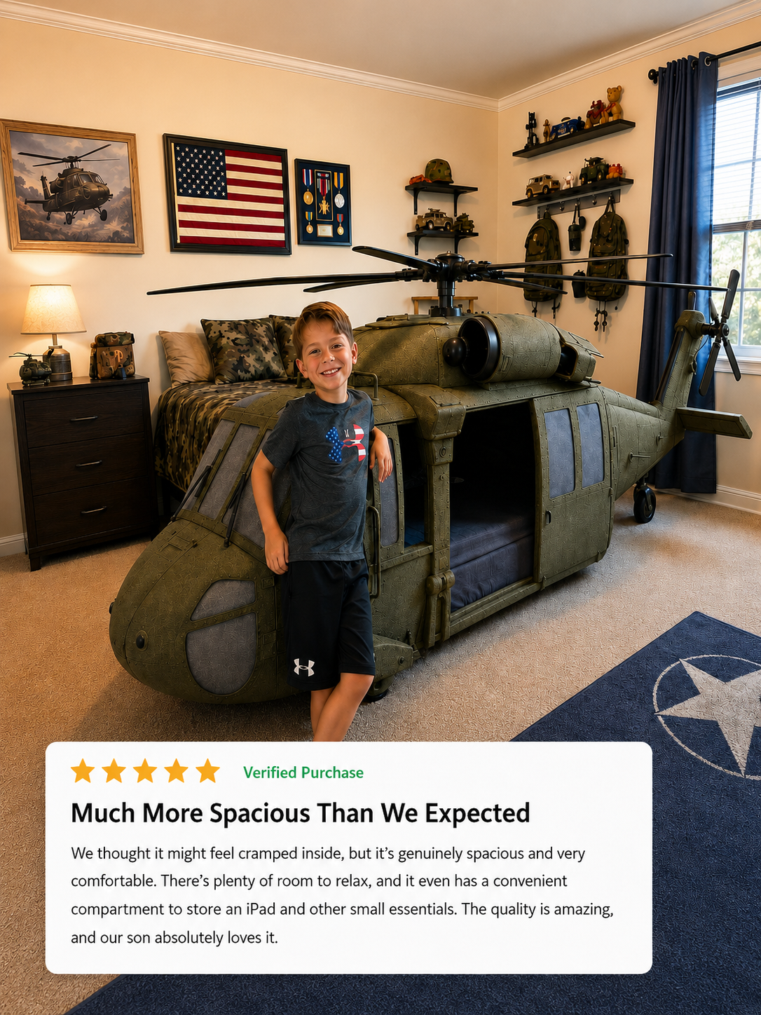 Commander Bed™ – Arctic Rescue Helicopter